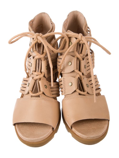 Sorel Leather Gladiator Sandals