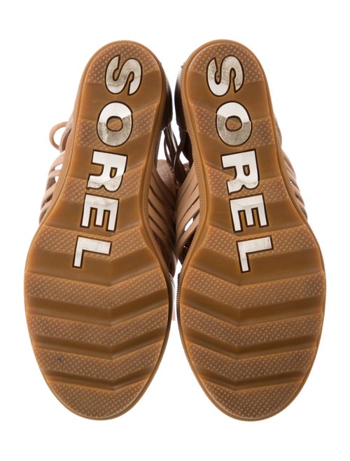Sorel Leather Gladiator Sandals