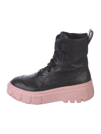 Sorel Leather Combat Boots