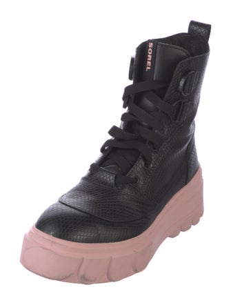 Sorel Leather Combat Boots