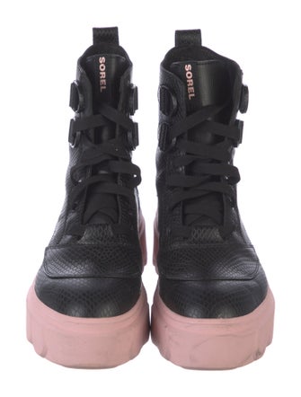 Sorel Leather Combat Boots