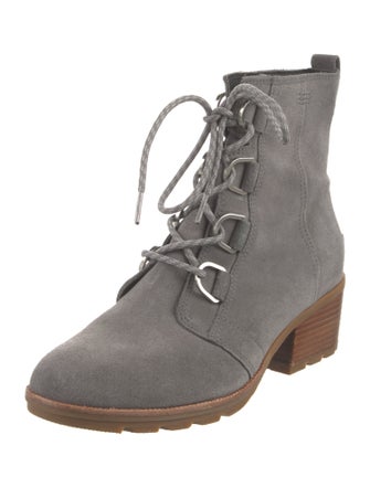 Sorel Suede Combat Boots