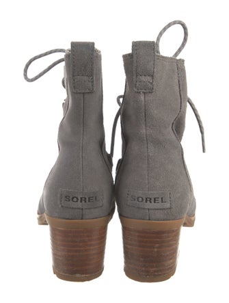 Sorel Suede Combat Boots