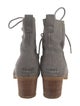 Sorel Suede Combat Boots
