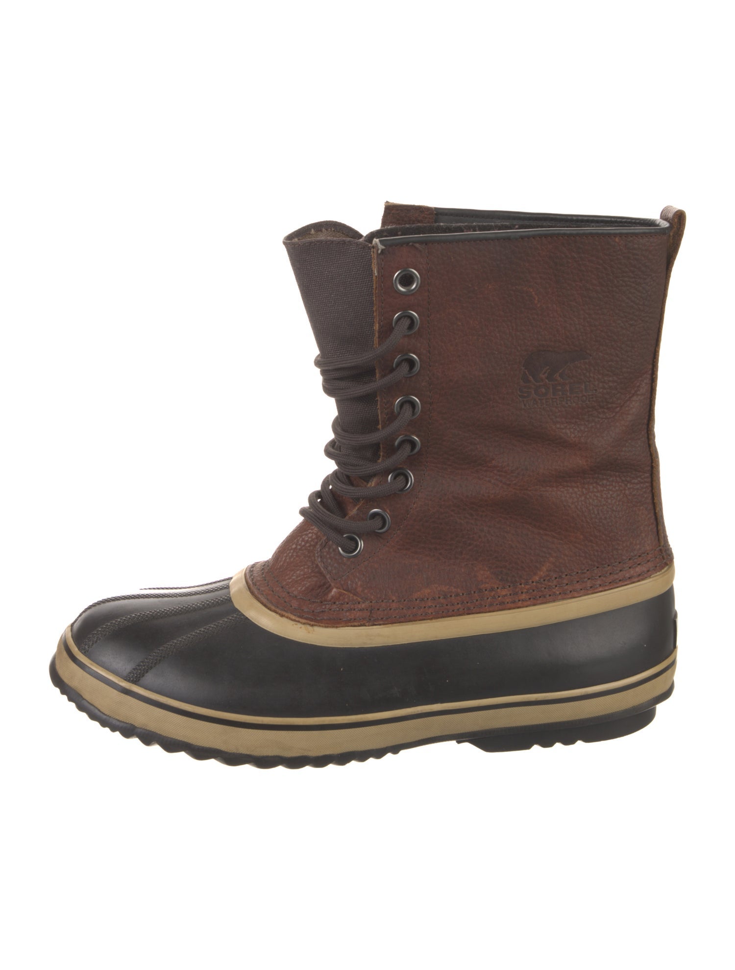 Sorel Leather Lace-Up Boots