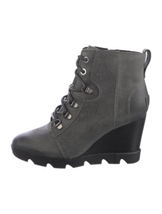 Sorel Leather Lace-Up Boots