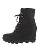 Sorel Suede Lace-Up Boots