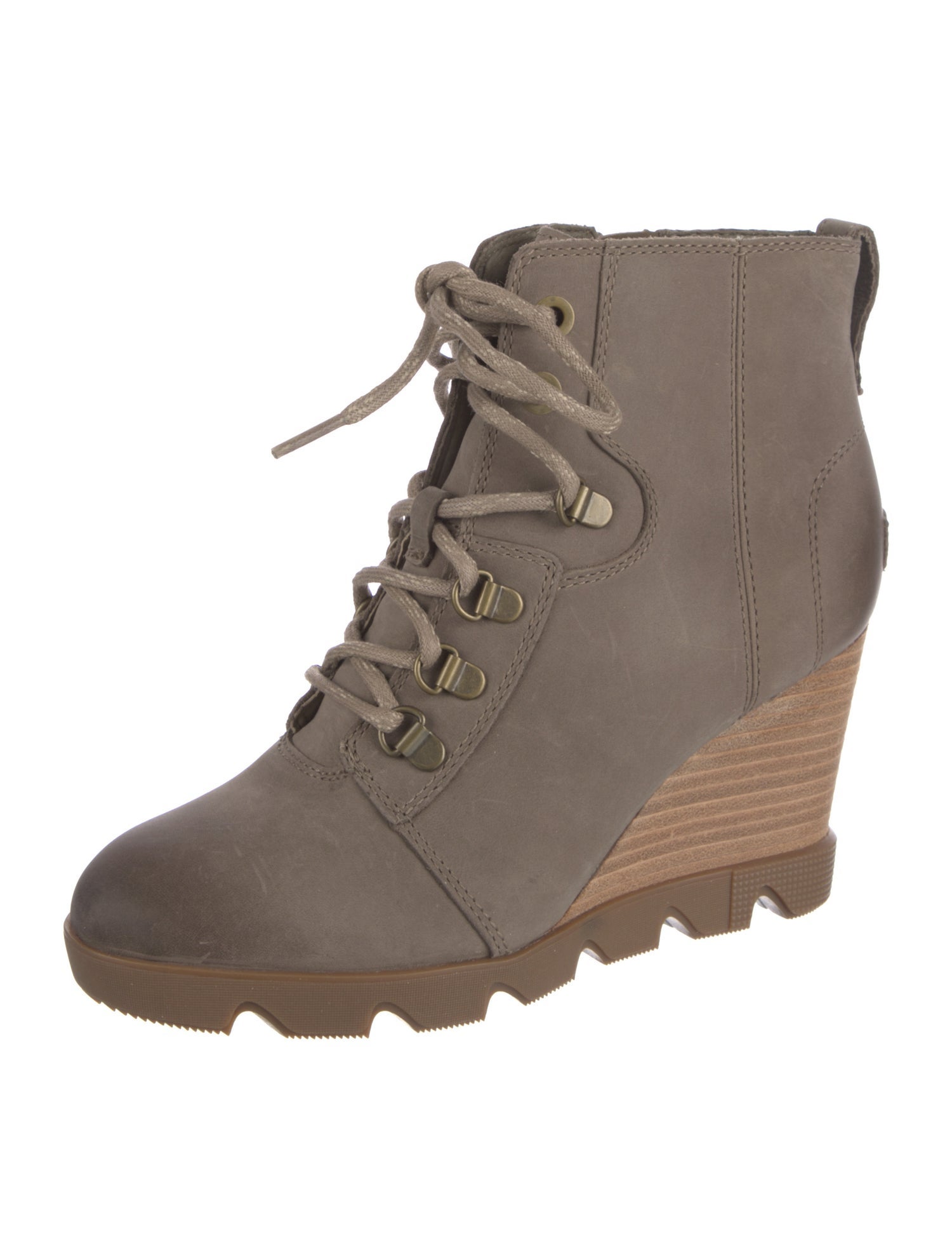 Sorel Leather Lace-Up Boots w/ Tags