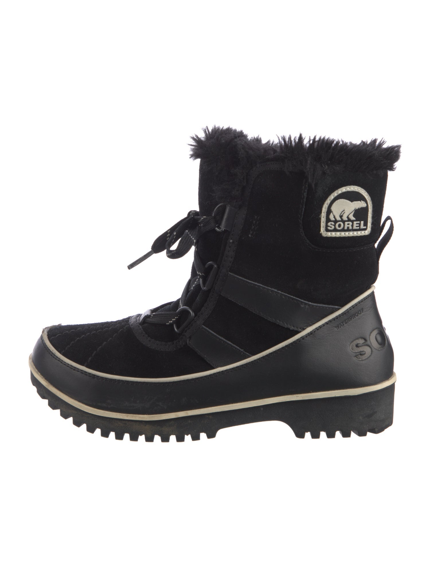 Sorel Suede Combat Boots