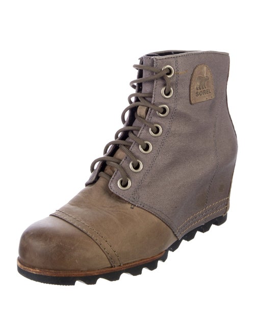 Sorel Canvas Lace-Up Boots