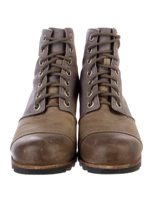 Sorel Canvas Lace-Up Boots