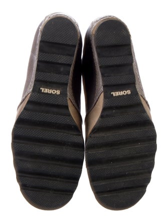 Sorel Canvas Lace-Up Boots