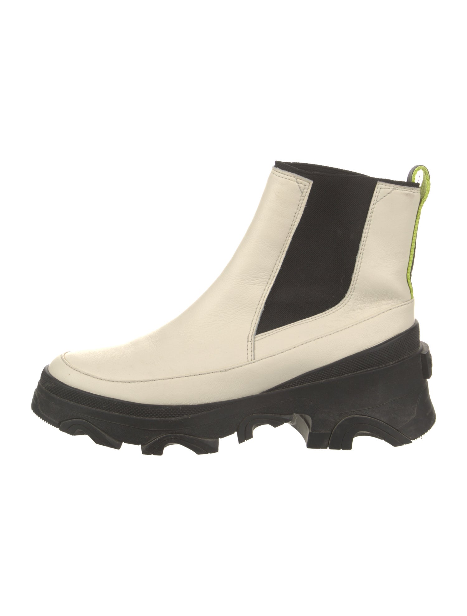 Sorel Leather Embroidered Accent Chelsea Boots