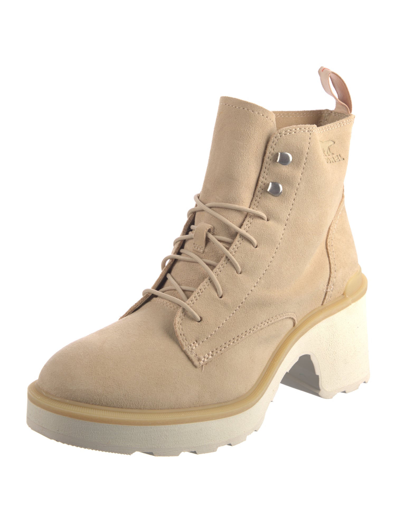 Sorel Suede Combat Boots