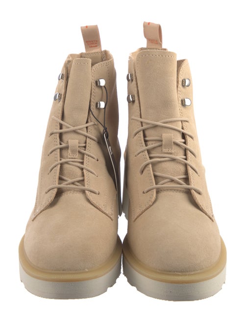 Sorel Suede Combat Boots