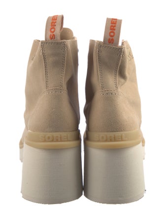 Sorel Suede Combat Boots