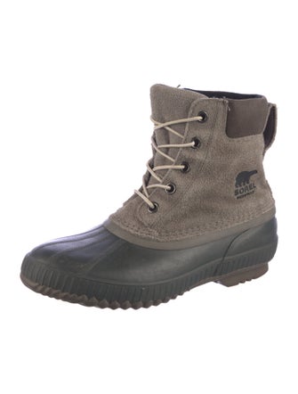 Sorel Suede Lace-Up Boots