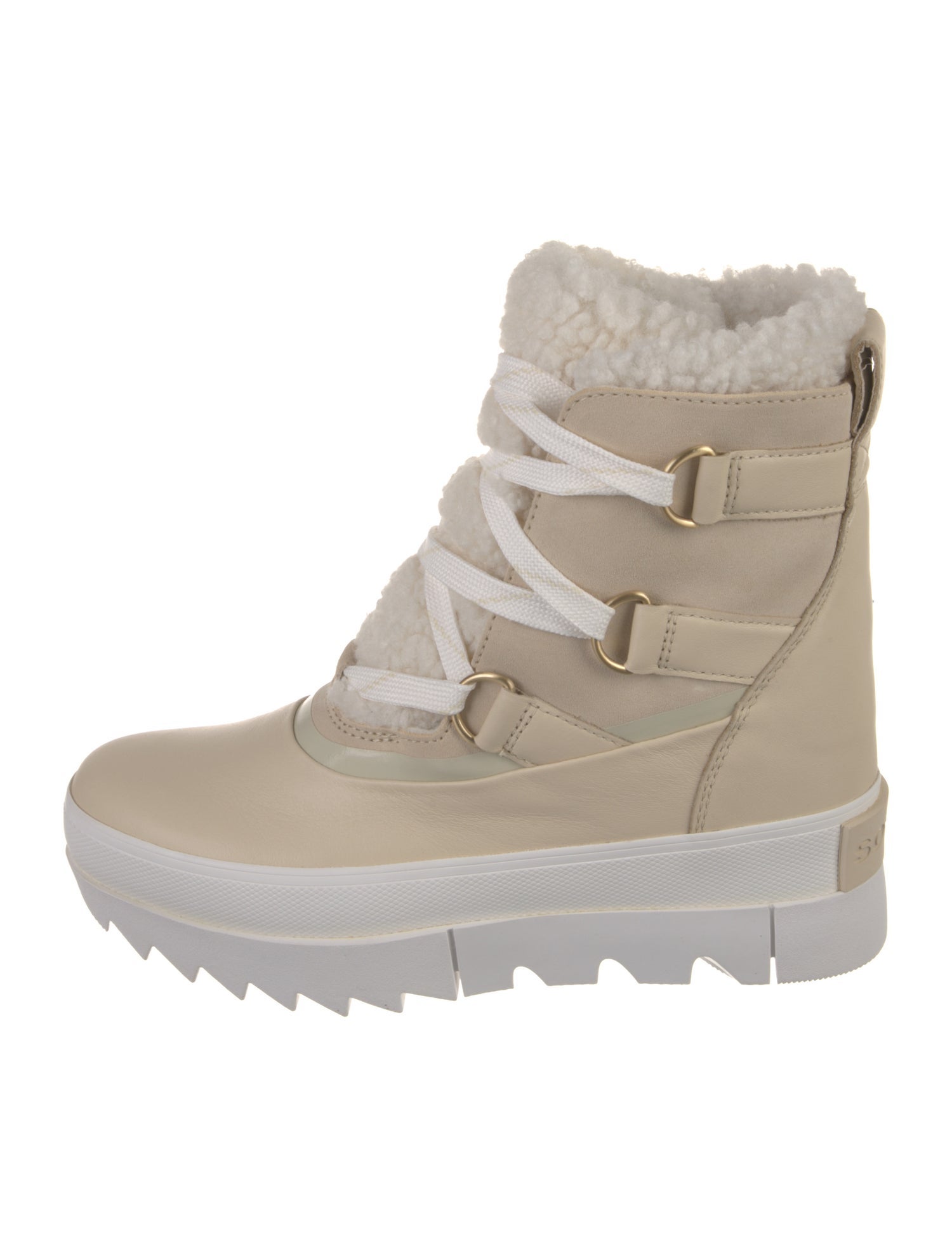 Sorel Leather Lace-Up Boots
