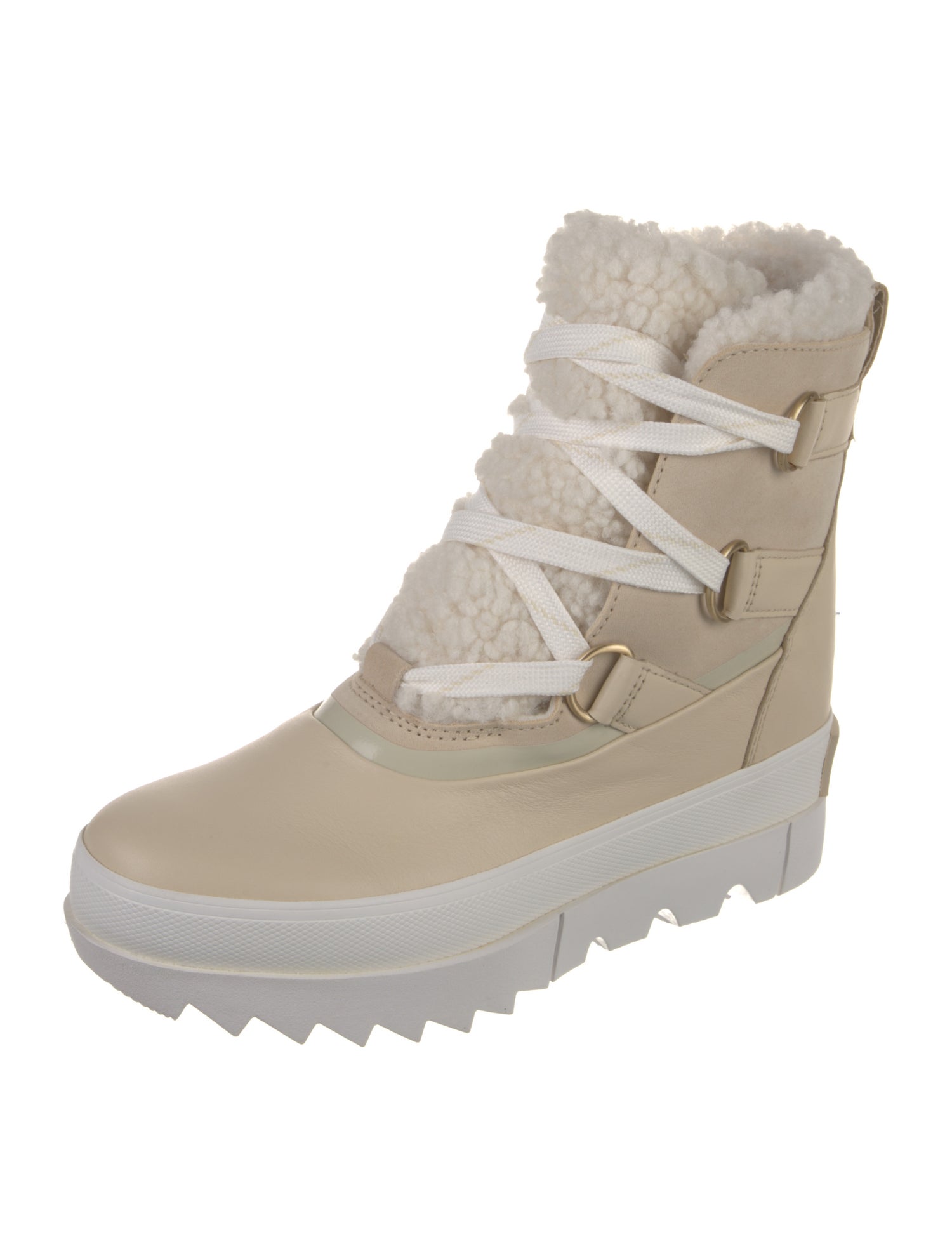 Sorel Leather Lace-Up Boots