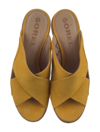 Sorel Leather Slides