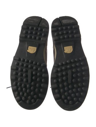 Sorel Suede Fur Trim Lace-Up Boots