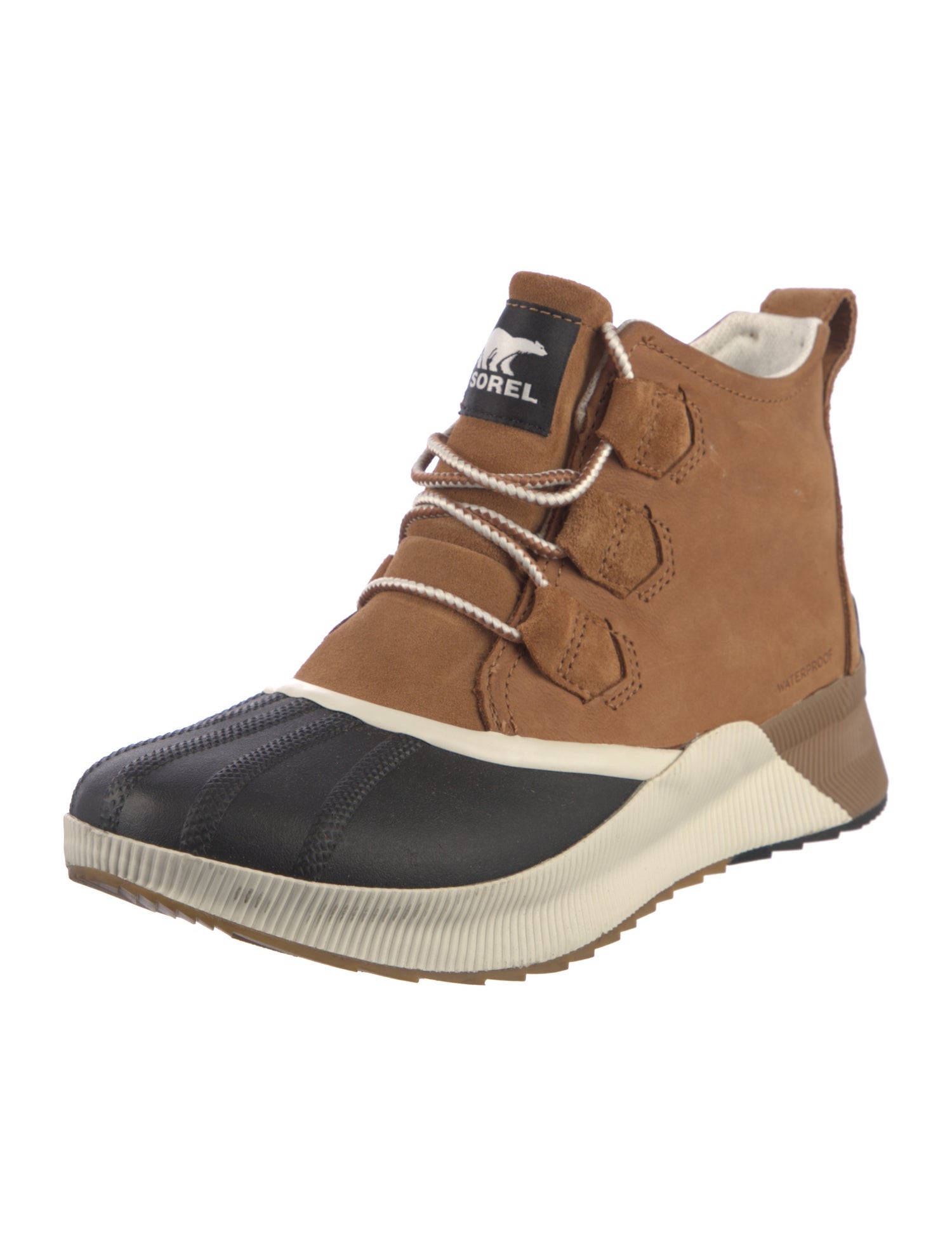 Sorel Suede Colorblock Pattern Sneakers