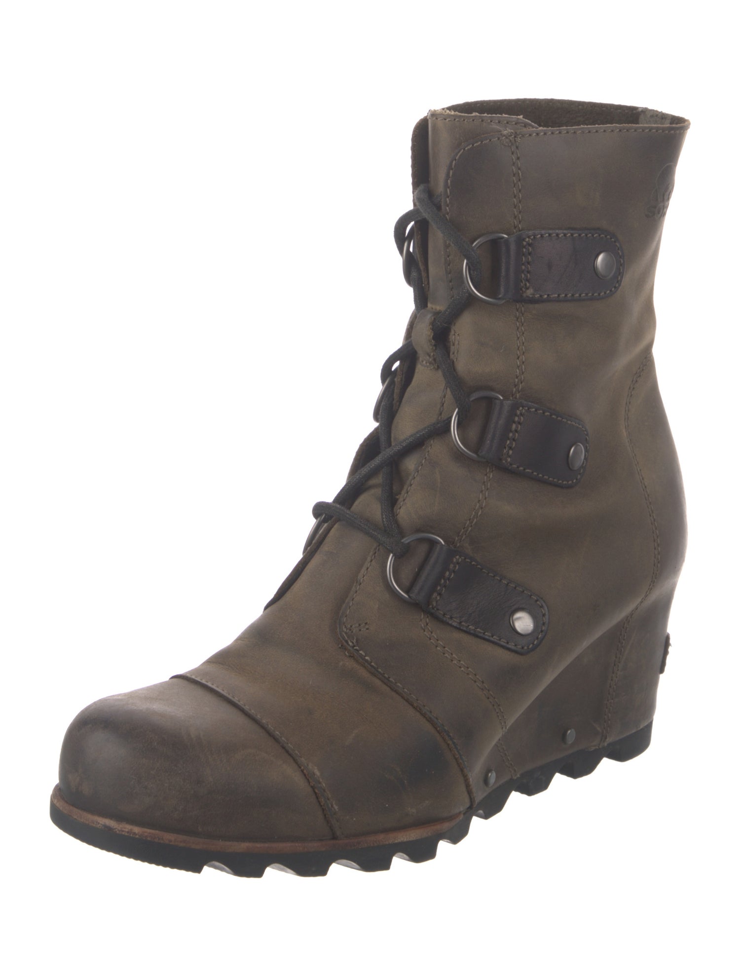 Sorel Leather Lace-Up Boots