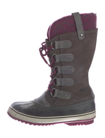 Sorel Suede Lace-Up Boots