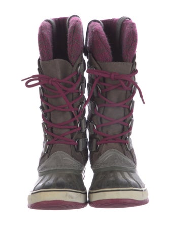 Sorel Suede Lace-Up Boots