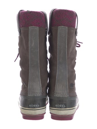 Sorel Suede Lace-Up Boots