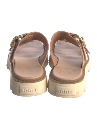 Sorel Leather Slides