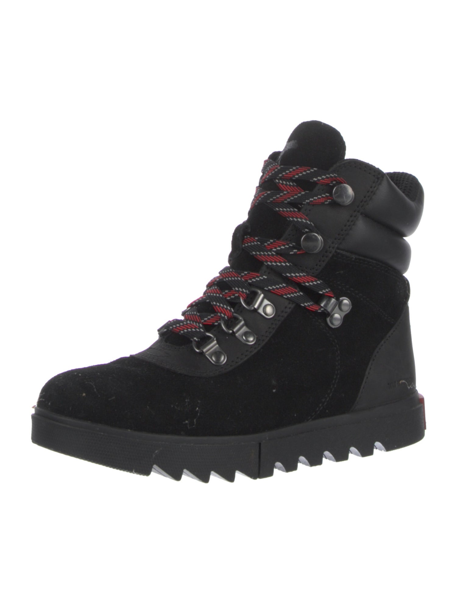 Sorel Suede Leather Trim Embellishment Hiking Boots