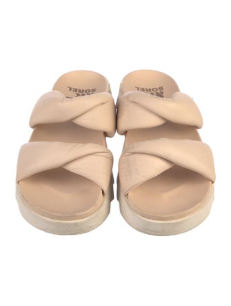 Sorel Leather Slides