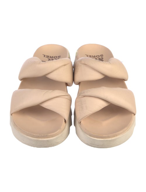 Sorel Leather Slides