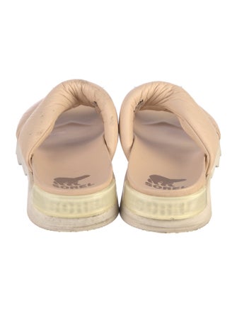Sorel Leather Slides