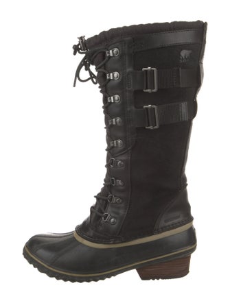 Sorel Leather Lace-Up Boots