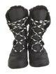 Sorel Nylon Faux Fur Trim Snow Boots