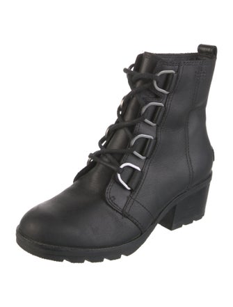 Sorel Leather Combat Boots