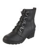 Sorel Leather Combat Boots