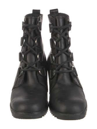 Sorel Leather Combat Boots