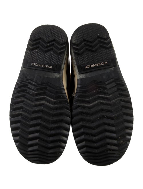 Sorel Suede Faux Fur Trim Lace-Up Boots