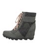 Sorel Suede Lace-Up Boots