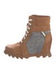 Sorel Leather Lace-Up Boots