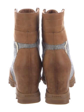 Sorel Leather Lace-Up Boots
