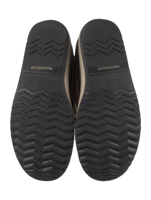 Sorel Suede Faux Fur Trim Lace-Up Boots