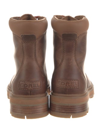 Sorel Leather Combat Boots