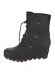 Sorel Leather Lace-Up Boots