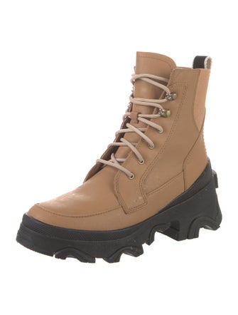Sorel Leather Combat Boots