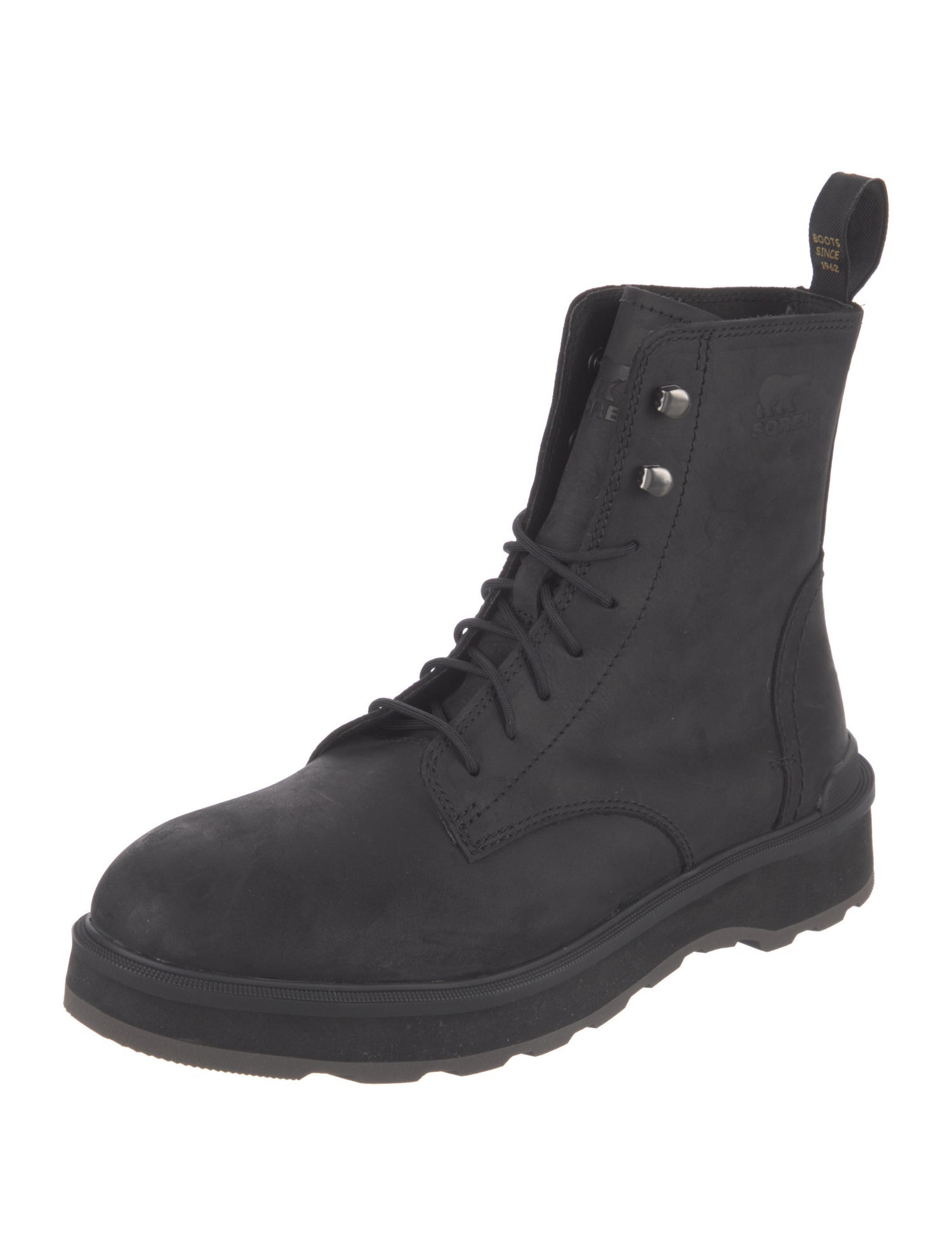 Sorel Leather Combat Boots