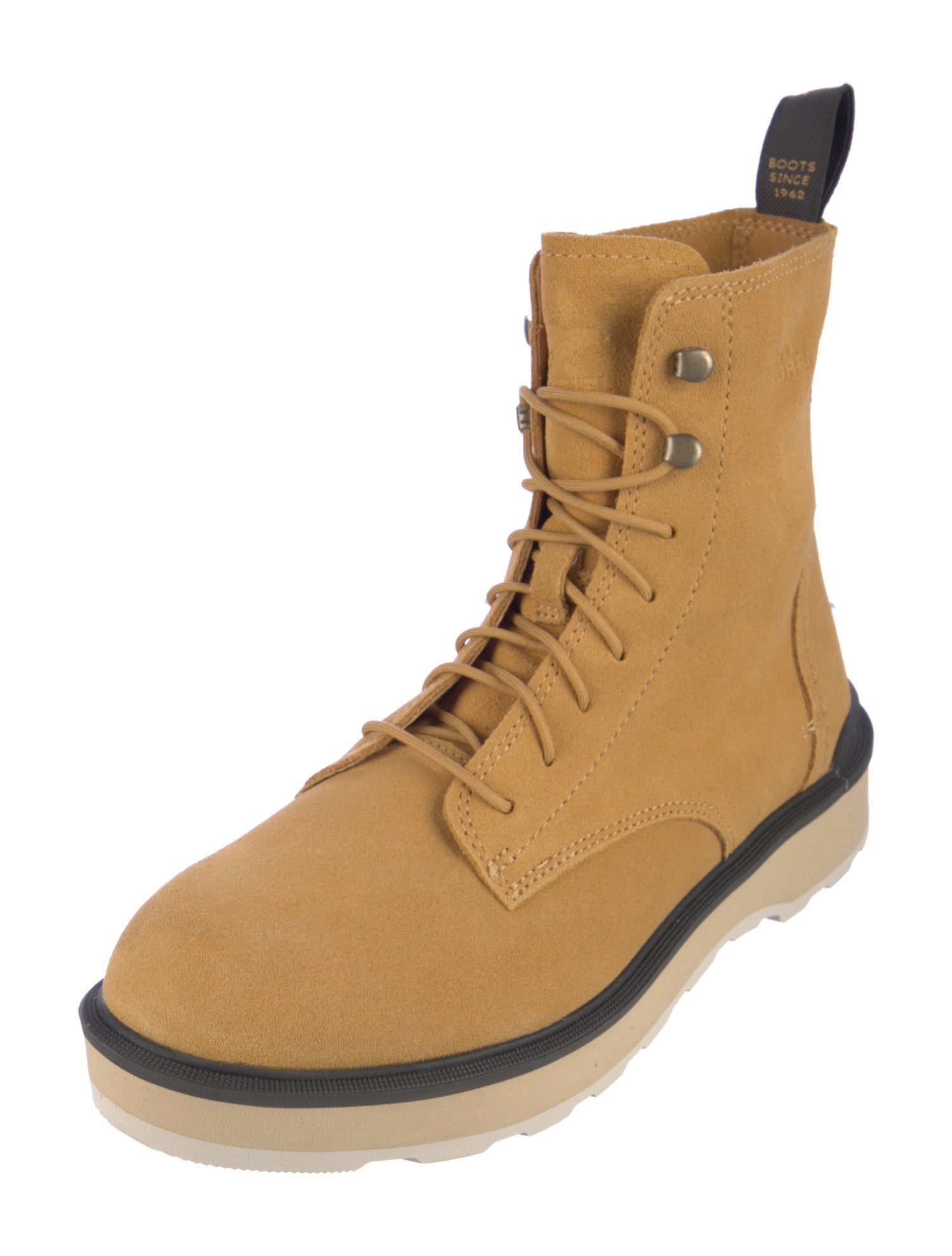 Sorel Suede Combat Boots